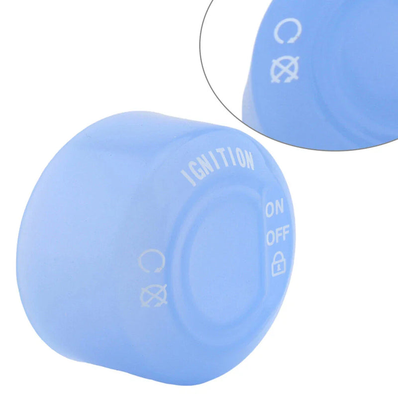 BMW R1200GS R1250 F750GS Blue Engine Start Stop Button Cap Protector Cover (2013-2023)