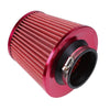 3" Red Cold Air Intake Cone Filter