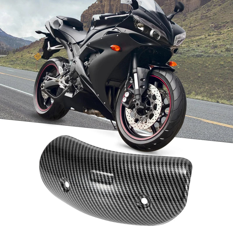 Motorcycle ATV 1 x Exhaust Muffler Pipe Heat Shield Insulation Cover Guard