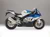 BMW S1000R Bulloni 6x Parabrezza Nero Vento Alluminio Gomma Dadi Fissaggio