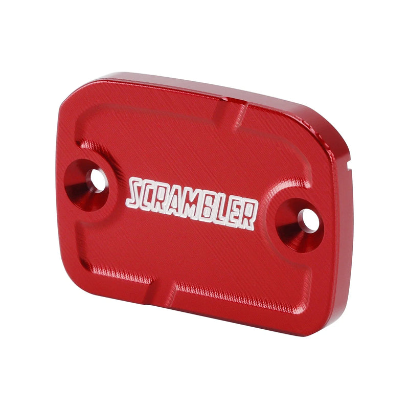 Ducati Scrambler 800-1100 Brake Clutch Fluid Reservoir Cover - Red (2015-2023)
