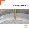 Isuzu D-Max Ute 3" White Slim Fender Flares (2020-2023)