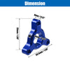 Racing Motorcycle Fork Preload Adjusters 2 x 14mm Aluminum Alloy Blue