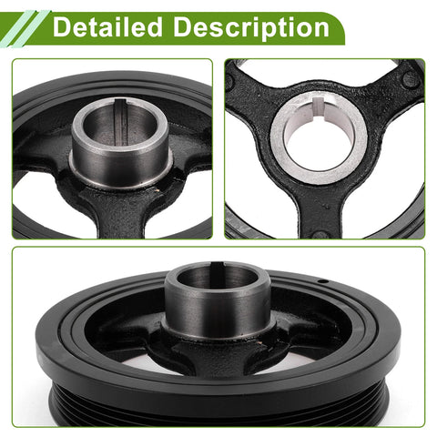 Chevrolet Traverse Engine Harmonic Balancer Crankshaft Pulley