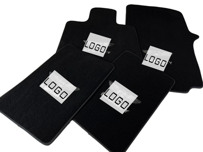 Bentley Arnage (1998-2009) - Tailored Set Custom Black Floor Mats