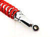 Honda CR250M Elsinore 365mm JBS Red/Chrome Shock Absorbers (1973-1976)