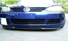 VW Golf Mk5 Cupra R Front Bumper Lip 3 Pcs (2006-2010)