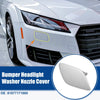 BMW 335i Silver Tone 1x Front Bumper Headlight Washer Cover Cap