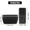 Honda HR-V Vezel RV3 2 x Non-Slip Metal Foot Pedal Covers (2014-2021)