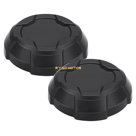 Polaris Ranger Crew SP 570 NorthStar 2 x Front Black Rim Caps (2022–2025)