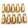 PWK OKO CVK Mikuni KOSO Carburetors 10 x Main Jets (100-140)