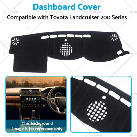 Toyota Landcruiser 200 Series 3 VX GXL Dash Mat (2015-2021)