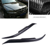 Mazda 6 2 x Carbon Fiber Headlight Eyelid Covers (2003-2013)