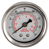 Universal Vehicles 1/8" NPT Fuel Pressure Gauge 0-160 psi