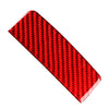 Subaru WRX STI Carbon Fiber Red Rear Console Panel Cover Trim (2015-2021)