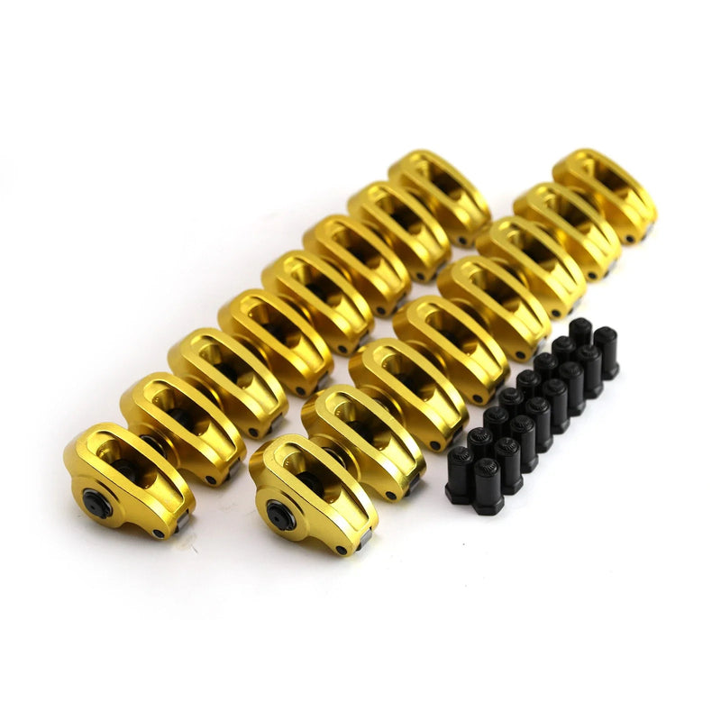 Chevy BBC 454 1. 1.7 Ratio 7/16" Aluminum Roller Rocker Arms