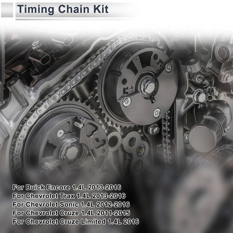 Buick Encore, Chevrolet Trax, Sonic, Cruze Timing Chain Kit 1.4L