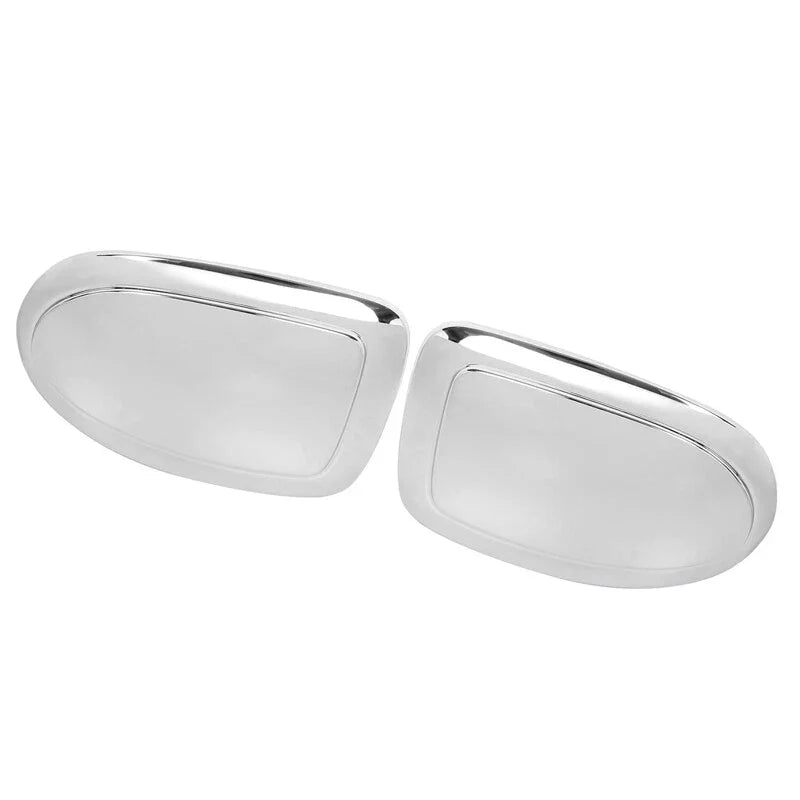 Chevy Silverado GMC Sierra Chrome Overlay Side Mirror Caps (1999-2006)