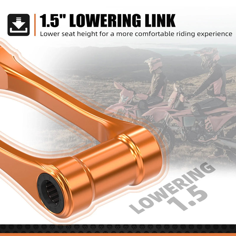 KTM 250 350 450 SX-F XC-F 1.5" Lowering Link (2024-2025)