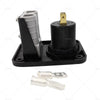 Car 50 Amp Dual USB Socket Flush Mount QC 3.0 Port
