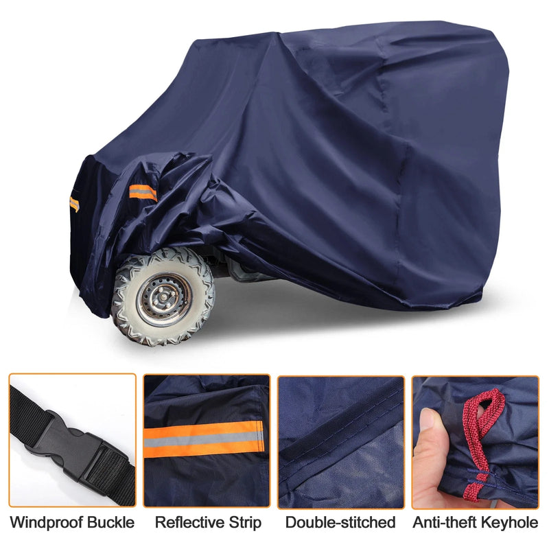 Honda Pioneer 700 Navy Blue 210D-PU Waterproof UTV Cover (2014-2023)
