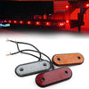 Trailer Truck Lorry Van 24V LED Oval Side Marker Indicator Light