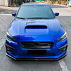 Subaru WRX STI Gloss Black Front Bumper Side Air Vent Trims (2015-2017)
