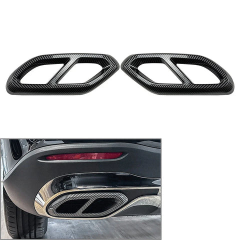 Mercedes Benz GLC Class X254 Exhaust Tail Pipe Muffler Tip Covers (2022+)