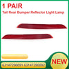 BMW X5 Pair Tail Rear Bumper Reflector Light Lamp (2014–2018)