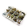 Car Auto Body Panel Fender Bumper Fasteners 150 x Metal U-Type Clips