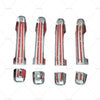 Toyota Land Cruiser Prado Chrome Door Handle Cover Trim (2009-2023)