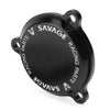 KAWASAKI KLX 140 140L 2018-2023 Engine Oil Filter Cover Cap Black