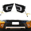 Ford Ranger Wildtrak LED Daytime Running Light Yellow Turn Signal Lamp (22-23)