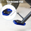 Honda CB125R Blue Set Aluminum Alloy Kickstand Plate Pad (2018–2021)