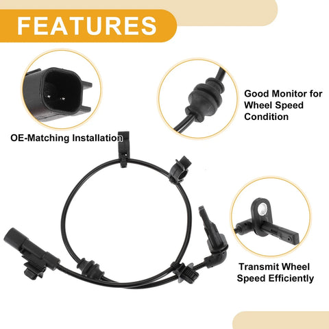 Chevrolet Orlando Rear ABS Wheel Speed Sensor