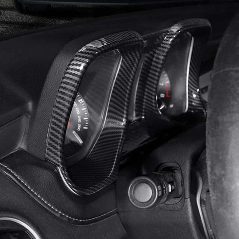 Chevrolet Camaro 10-15 Dry Carbon Fiber Speedometer Frame Cover