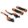 Kawasaki ZX6R, ZX9R, ZX10R CNC Brake Clutch Levers & Handlebar Grips Set (2000-2023)