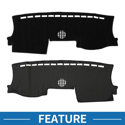 Ford Ranger 2024 Sun Protector Pad Black Dashboard Cover Mat