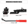 Honda HR-V 3 x Front Windshield Washer Nozzles (2016-2017)