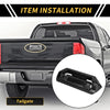 Toyota Tundra Carbon Fiber Pattern Rear Handle Bezel Trim (2022–2024)