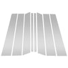 Ford Edge (2007-2014) Silver Tone 8 Pcs Door Pillar Window Trim