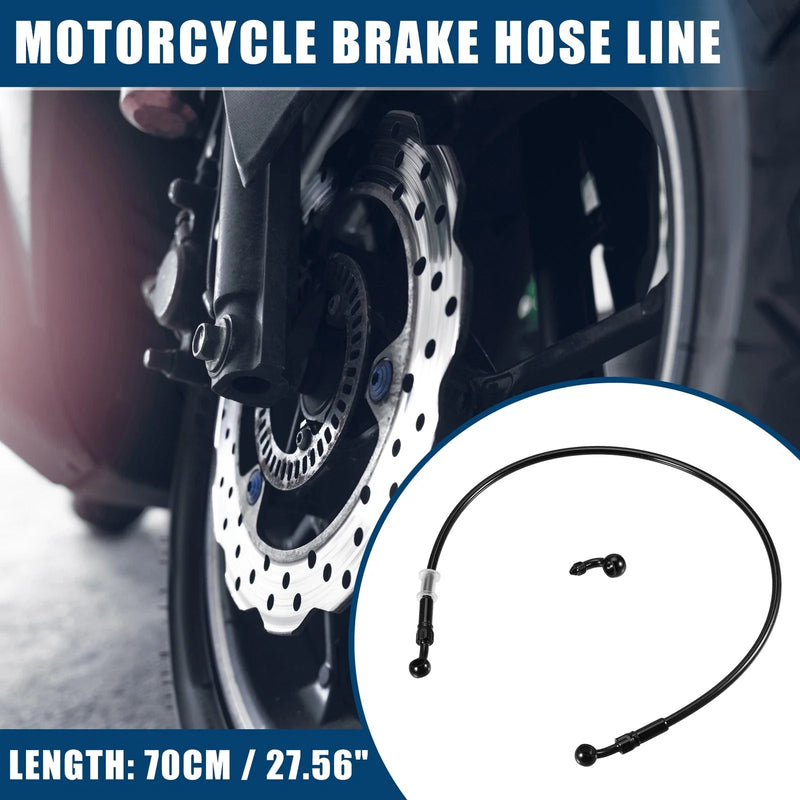 Motorcycle 70cm Motorcycle Hydraulic Brake Line Oil Hose Fitting with Banjo