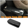 Toyota Venza Carbon Fiber Console Armrest Box Cover Trim (2021–2022)