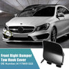 Mercedes-Benz A1178851222 Glossy Black Front Bumper Tow Hook Cover