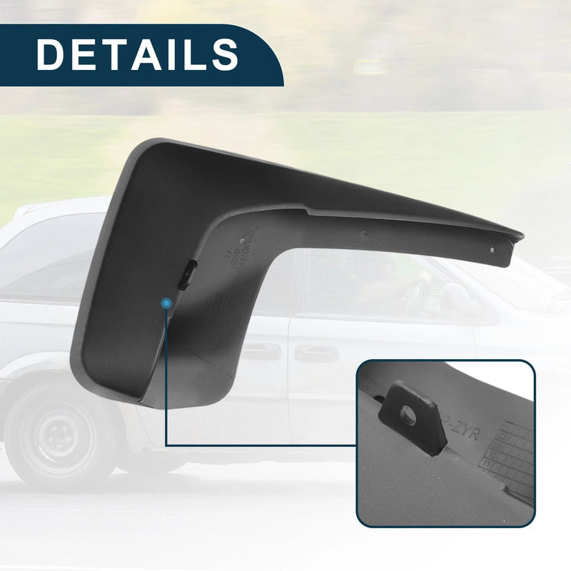 Dodge Grand Caravan Mud Flap Splash Guards (2011 - 2019)