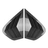 BMW X6 E71 E72 Carbon Fiber Rear Window Louver Cover Trim (2008-2014)
