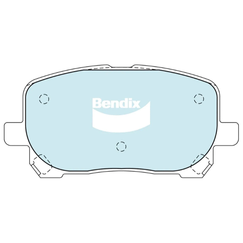 Toyota Avensis Verso GCT Front Disc Brake Pad Set (2001–2010)