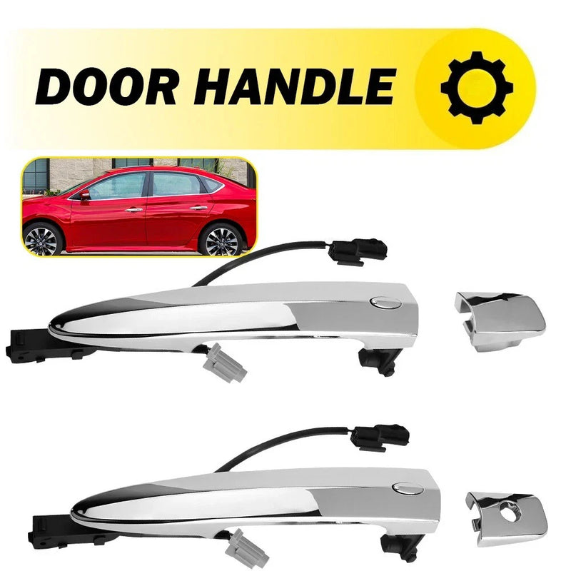 Nissan Sentra Exterior Door Handle Front Driver Passenger (2013-2019)