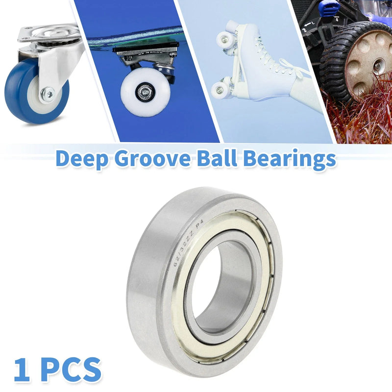 Scooter Skateboard Wheel Deep Groove Ball Bearings P4 32x65x17mm 1 Pc