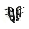 Porsche 718 Boxster Cayman 982 2017-18 Real Carbon Fiber Side Air Vent Trim